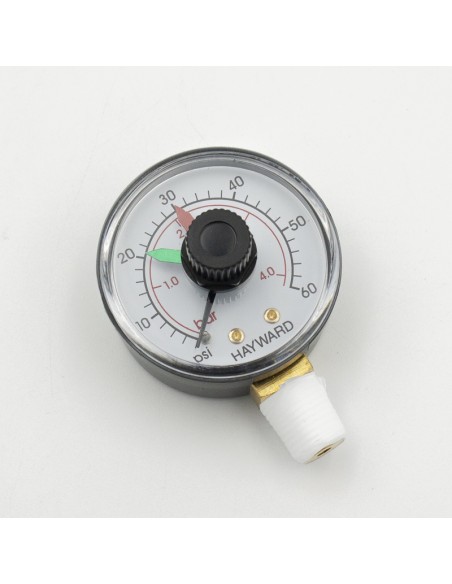 Manometro filtro piscina HAYWARD vertical M ¼" ECX271261 new