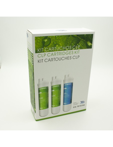 Filtros osmosis HW CLP 3/8" kit 3 filtros (1 sedimentos + 2 carbon) CA-7010-04