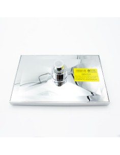 Rociador ducha piscina CRM rectangular 220x150mm cromado... 2