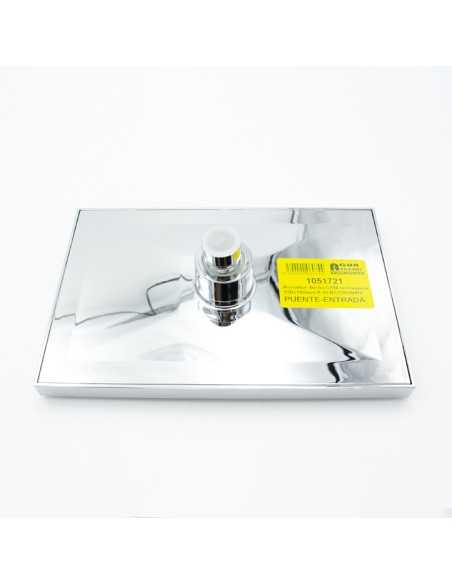 Rociador ducha piscina CRM rectangular cromado rectangular 220x150mm R-RC220150RT-C