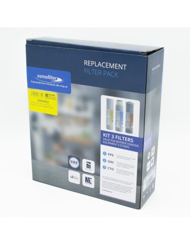 Filtros osmosis 10" OSM kit 3 filtros (1...