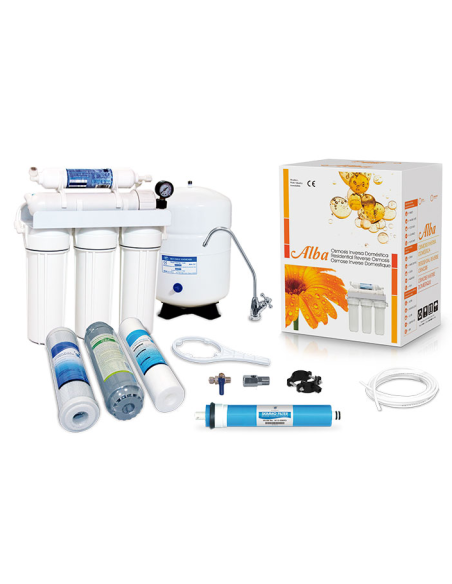 Osmosis 5 etapas HW Alba s/bomba RO-0205-12