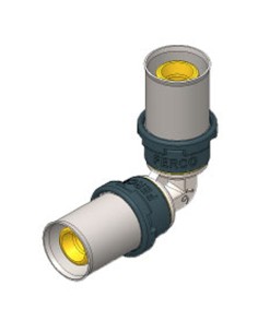 Codo MULTICAPA - RETICULADO 25mm FERCO M1725