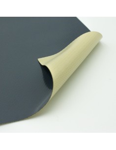 Cobertor proteccion piscinas PVC 630 mod. Antracita/beig xm2 2