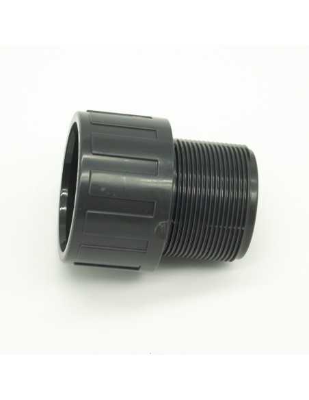 Racord filtro piscina ASTRAL pasamuros 2" largo (juego 2und) 4404010140