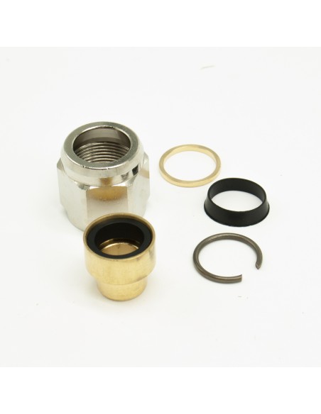 Racord valvula radiador PINTOSSI+C adaptador cobre 18mm art.699