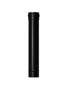 Tubo CHIM simple   80mm   500mm AISI316 negro