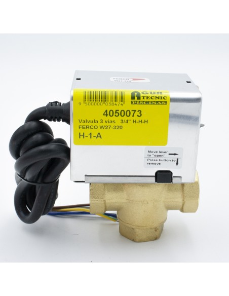 Valvula 3 vias   3/4" H-H-H FERCO W27-320