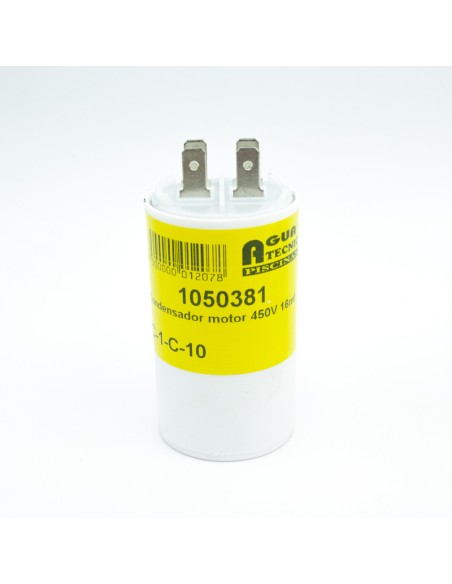 Condensador 16mf    450V arranque motor