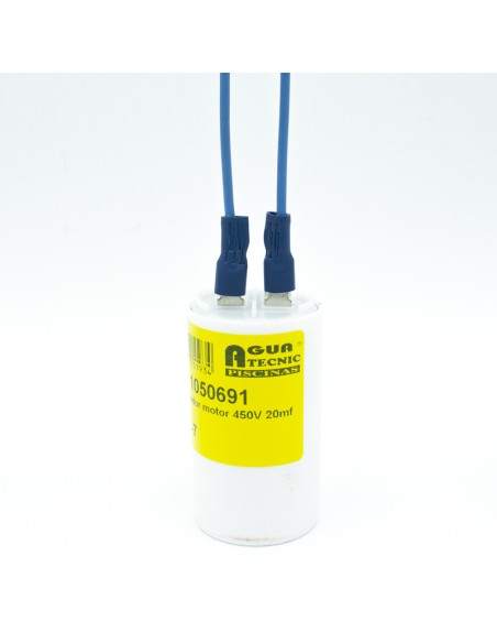 Condensador 20mf arranque motor 450V