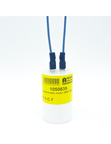 Condensador motor 450V 25mf