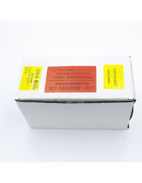 Contador agua riego RUEDAGUA  polimero   1/2"  RMM15 negro 0000006441