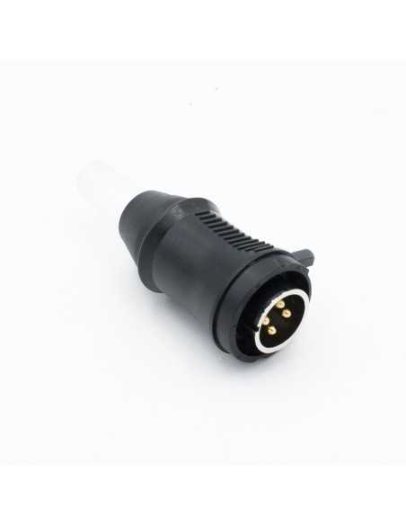 Conector cable limpiafondos piscina AQUABOT clavija 4pin ASPL00002M (Aquatron)