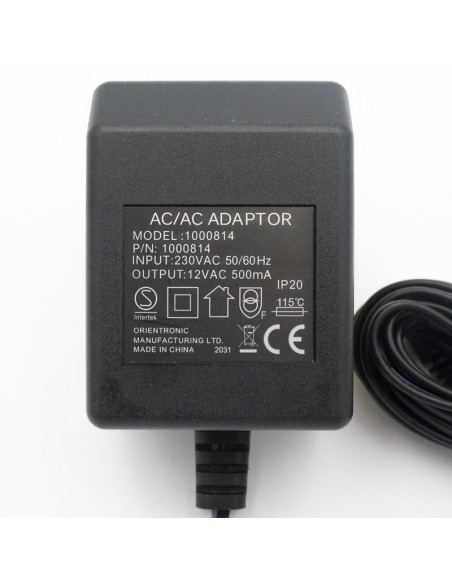 Transformador descalcificador PENTAIR Autotrol 220V a 12V 1000814