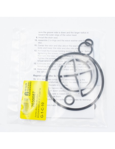 Junta descalcificador ECOWATER RBS kit 1" 7129716