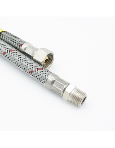 Latiguillo gasoil H-M 3/8"-1/4" L.1000mm D.8mm