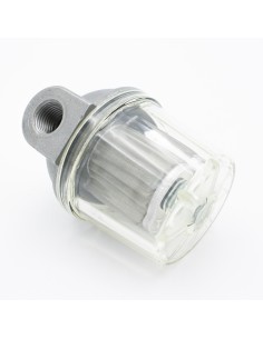 Filtro gasoil caldera FAG H-H  1/4" transparente OF008PL-SC 2