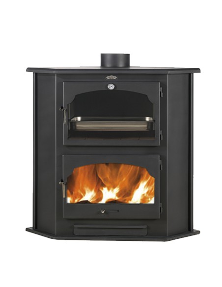 Chimenea leña AJ Segovia c/horno mod. rincon 14kw