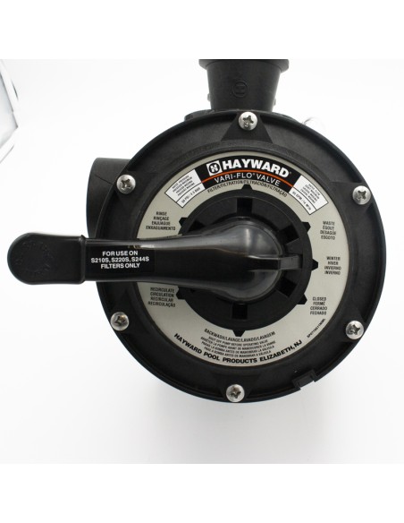 Valvula selectora filtro piscina HAYWARD lateral 1½" 6 vias SP0719SE