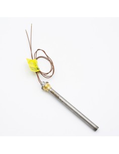 Resistencia estufa pellets rosca 3/8" 270w L.140mm...