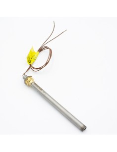 Resistencia estufa pellets rosca 3/8" 300w  L.148mm...