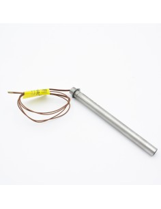 Resistencia estufa pellets 350w reborde L.160mm D.12.5mm...