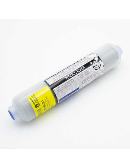 Filtro osmosis 10" HW postfiltro Nanosilver ST antibacterias RH¼" OI-0205-18