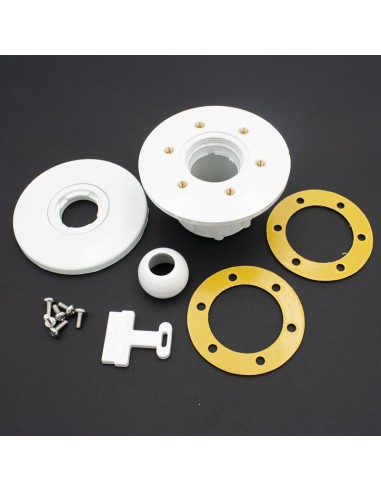 Boquilla impulsion piscina liner QP blanca ABS...