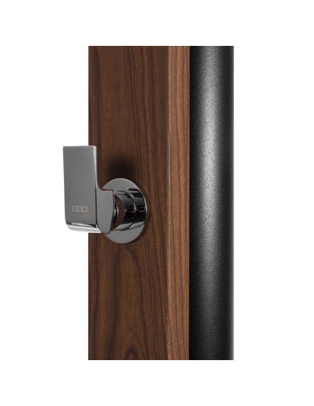 Ducha solar CRM Natur Teak 30lt madera s/lavapies