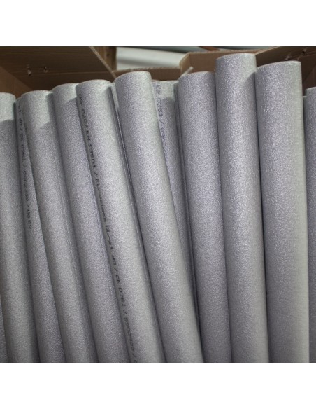 Coquilla aislante PE gris D.25mm espesor   9mm x mt K-FLEX PE 09x25 090252155PE0N0