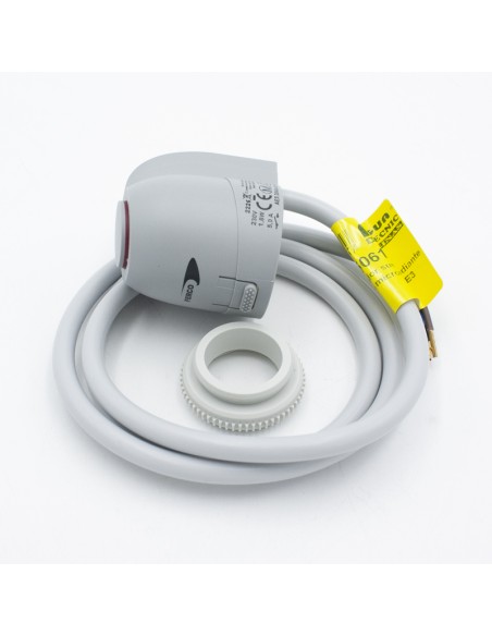 Cabezal actuador suelo radiante FERCO 230V + micro FCAE3