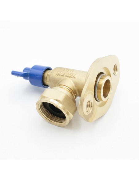 Valvula contador - entrada orientable DN15mm 7/8" para bateria