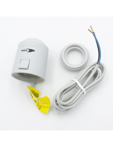 Cabezal actuador suelo radiante FERCO 220V FCAE1