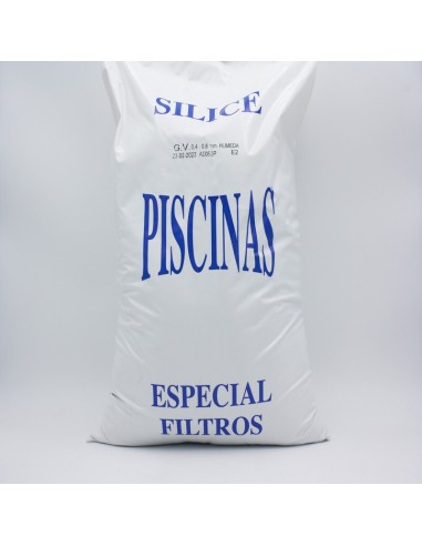 Arena filtro piscina ATP silex 1.0-2.0mm 25kg...
