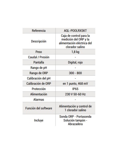 Controlador RX HAYWARD Socket c/electrodo...