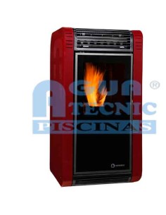 Estufa pellet ECOFOREST Moon 7 kw burdeos