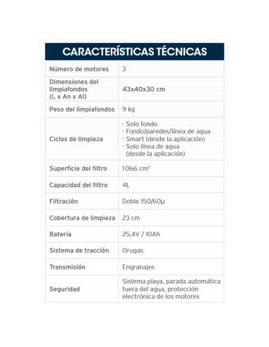 Limpiafondos electrico piscina ZODIAC Freerider...