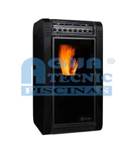 Estufa pellet ECOFOREST Moon 7 kw negro