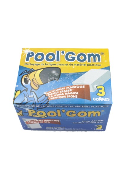 Esponja limpieza linea flotacion TOUCAN Pool Gom POOLG36 (caja 3und)