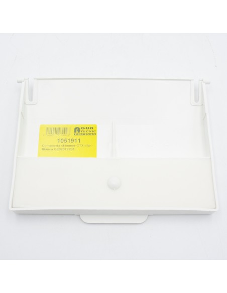 Compuerta skimmer piscina CTX clip CE02012205 blanca (Certikin)