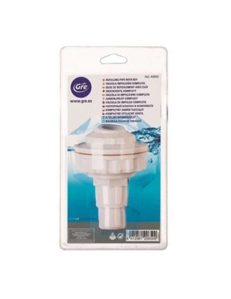 Boquilla impulsion piscina desmontable GRE blanca 32/38mm AR503