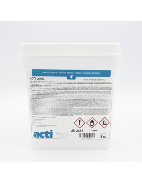 Cloro granulado ACTI Long 5kg ACT-500-0587