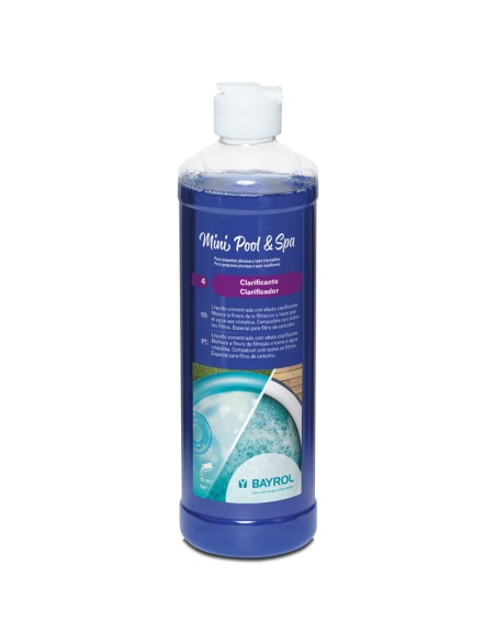 Clarificante agua piscina BAYROL Mini Pool & Spa 500ml 7595307