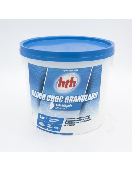 Cloro rapido HTH Granufast 5 kg grano Gama AZUL C800654H8
