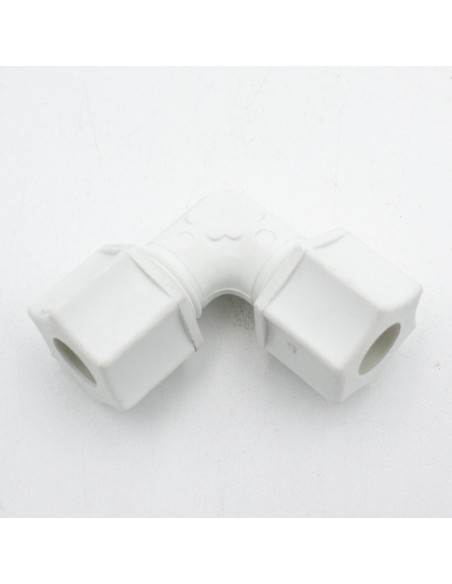 Codo descalcificador HW codo doble val/255 tubo 3/8" x tubo 3/8" AV-0202-11