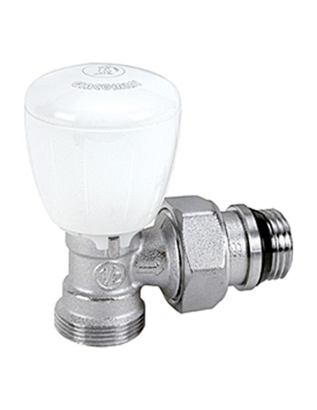 Valvula radiador bitubo GIACOMINI mod R431TG escuadra ½"x16 R431X033