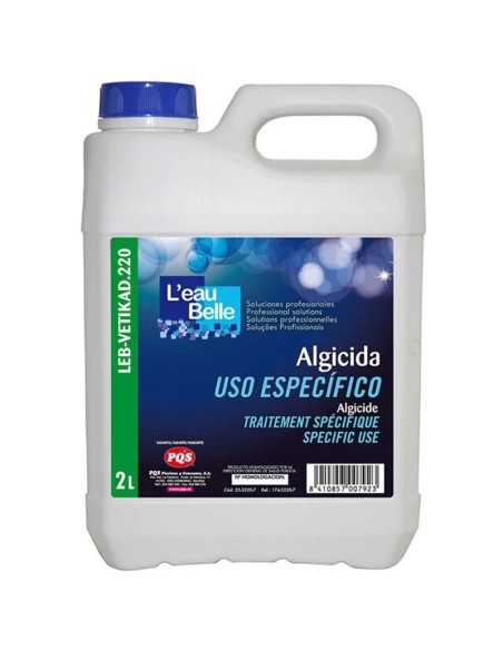 Algicida   2lt PQS Leb Vetikad 220 especial algas amarillas/marrones/negras 2532207