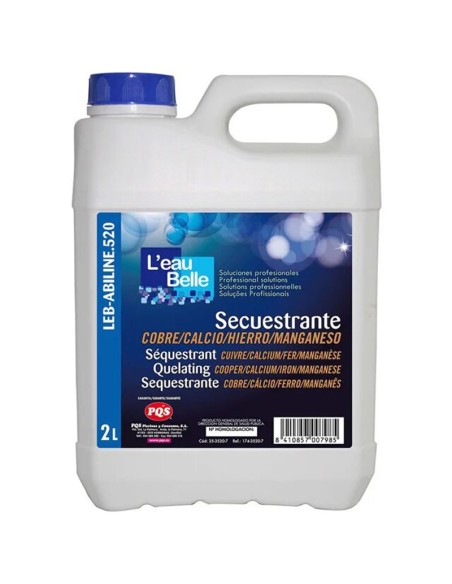 Eliminador metales 2lt PQS Led Abiline 520 cobre/calcio/hierro/manganeso 2535207