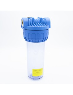 Portafiltros  93/4" transparente   3/4" HW FI-0201-04