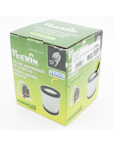 Filtro aspirador cenizas CEVIK 800/1000w CESCS1006